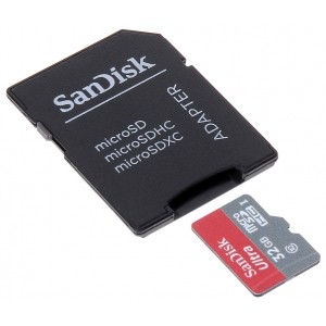 KARTA PAMIĘCI SD-MICRO-10/32-SAND UHS-I, SDHC 32 GB SANDISK