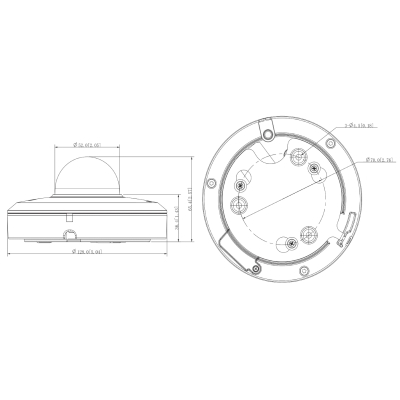 KAMERA IP SZYBKOOBROTOWA ZEWNĘTRZNA SD1A404DB-GNY - 3.7 Mpx 2.8 ... 12 mm DAHUA