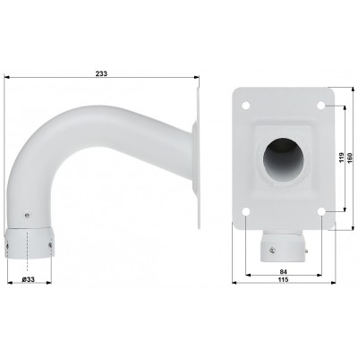 KAMERA IP SZYBKOOBROTOWA ZEWNĘTRZNA SD40212T-HN-S2 - 1080p 5.1 ... 61.2 mm DAHUA