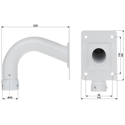 KAMERA IP SZYBKOOBROTOWA ZEWNĘTRZNA SD50225DB-HNY - 1080p 4.8 ... 120 mm DAHUA