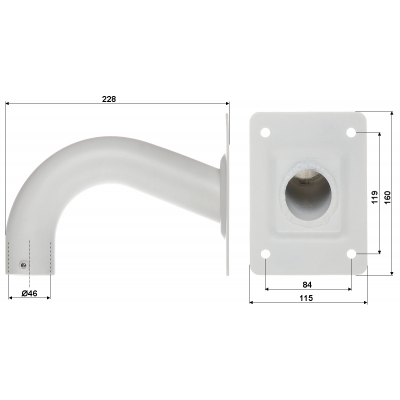 KAMERA IP SZYBKOOBROTOWA ZEWNĘTRZNA SD59432XA-HNR - 3.7 Mpx 4.9 ... 156 mm DAHUA
