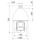KAMERA IP SZYBKOOBROTOWA ZEWNĘTRZNA SD59432XA-HNR - 3.7 Mpx 4.9 ... 156 mm DAHUA