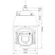 KAMERA IP SZYBKOOBROTOWA ZEWNĘTRZNA SD8A840VI-HNI - 4K UHD 5.6 ... 223 mm DAHUA