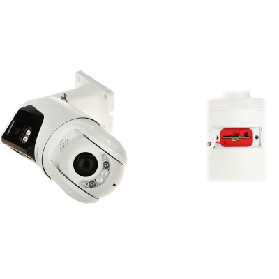 KAMERA IP SZYBKOOBROTOWA ZEWNĘTRZNA SDT4E425-8P-GB-APV1 TiOC WizSense Smart Dual Light 4 Mpx 5...125 mm + 8 Mpx PANORAMICZNA, DAHUA