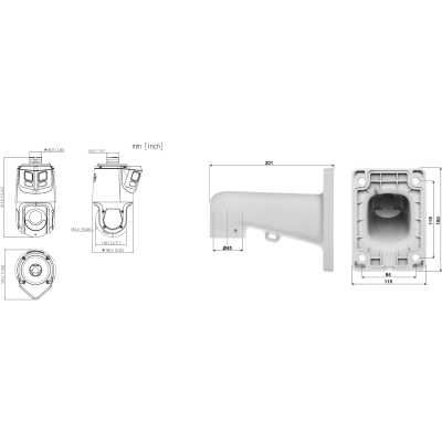 KAMERA IP SZYBKOOBROTOWA ZEWNĘTRZNA SDT4E425-8P-GB-APV1 TiOC WizSense Smart Dual Light 4 Mpx 5...125 mm + 8 Mpx PANORAMICZNA, DAHUA