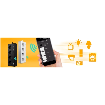 LISTWA ZASILAJĄCA SL-PS26 (4 GNIAZDA) USB Wi-Fi, Tuya Smart 1.5 m
