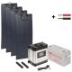 ZESTAW FOTOWOLTAICZNY SP-KIT-4X110/100/MPPT+BT 1190 Wh