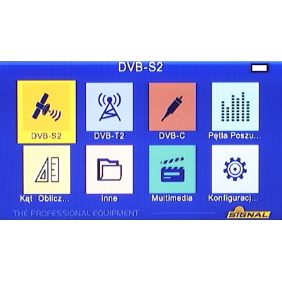 UNIWERSALNY MIERNIK ST-5150 DVB-T/T2 DVB-S/S2 DVB-C SIGNAL