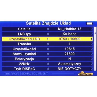 UNIWERSALNY MIERNIK ST-5150 DVB-T/T2 DVB-S/S2 DVB-C SIGNAL