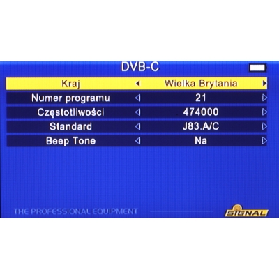 UNIWERSALNY MIERNIK ST-5150 DVB-T/T2 DVB-S/S2 DVB-C SIGNAL