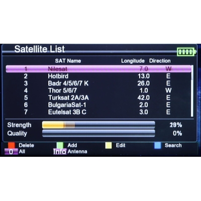 UNIWERSALNY MIERNIK STC-45 DVB-T/T2 DVB-S/S2 DVB-C Spacetronik
