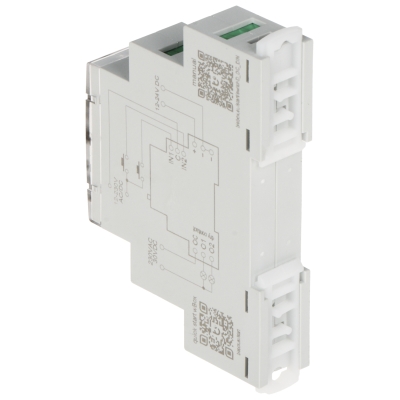 PODWÓJNY, BEZPOTENCJAŁOWY INTELIGENTNY PRZEŁĄCZNIK SWITCHBOX-D-DC-DIN/BLEBOX Wi-Fi, 230 V AC, 30 V DC