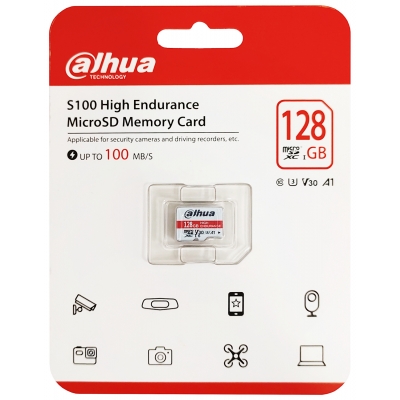 KARTA PAMIĘCI TF-S100/128GB microSD UHS-I, SDXC 128 GB DAHUA