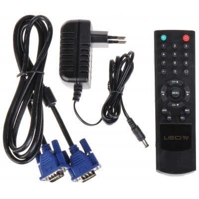 MONITOR VGA, HDMI, AUDIO, 2XVIDEO, USB, PILOT TFT-12/CCTV 11.6 