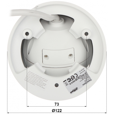 HYBRYDOWA KAMERA TERMOWIZYJNA IP TPC-DF1241-D3F4 3.5 mm - 960p, 4 mm - 4 Mpx DAHUA