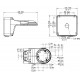 UCHWYT DO KAMER KULISTYCH TR-JB07/WM03-G-IN UNIVIEW