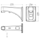 UCHWYT KAMERY TR-WE45-A-IN UNIVIEW