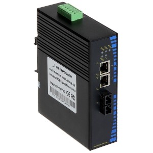 SWITCH PRZEMYSŁOWY POE U-312P-2POE-20 2-PORTOWY +1xFO