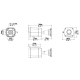 KAMERA IP UHO-B1R-M2F3 Wi-Fi - 1080p 2.8 mm UNIVIEW