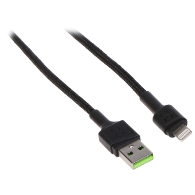 PRZEWÓD USB-A/LIGHTNING/1.2M-GC 1.2 m Green Cell