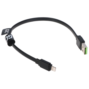 PRZEWÓD USB-A/LIGHTNING/0.25M-GC GCmatte 0.25 m Green Cell
