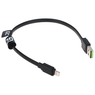 PRZEWÓD USB-A/LIGHTNING/0.25M-GC GCmatte 0.25 m Green Cell