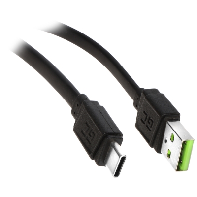 PRZEWÓD USB-A/USB-C-0.25M-GC GCmatte 0.25 m Green Cell