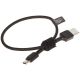 PRZEWÓD USB-A/USB-C/0.3M-GC PowerStream 0.3 m Green Cell