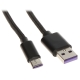 PRZEWÓD USB-W-C/USB-W-1M/NYL-B 1.0 m