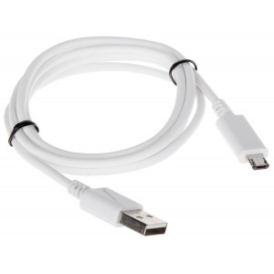 PRZEWÓD USB-W-MICRO/USB-1M/W 1 m