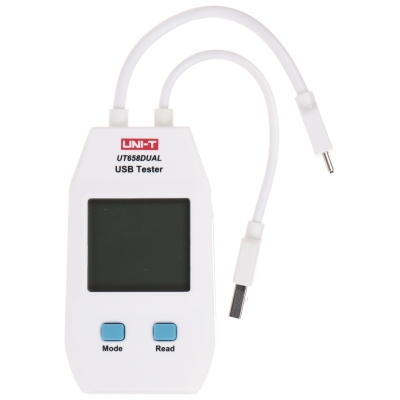 TESTER GNIAZD USB UT-658-DUAL UNI-T
