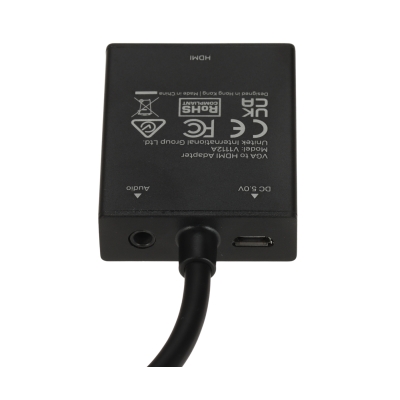 KONWERTER VGA NA HDMI V1112ABK01 + AUDIO UNITEK