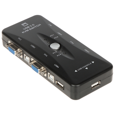 PRZEŁĄCZNIK VGA + USB VGA+USB-SW-4/1