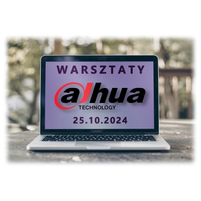 25.10.2024 WARSZTATY DAHUA - SYSTEMY WIDEODOMOFONOWE VOUCHER-DAHUA-VDP