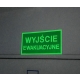TABLICA FOTOLUMINESCENCYJNA WET WYJŚCIE EWAKUACYJNE