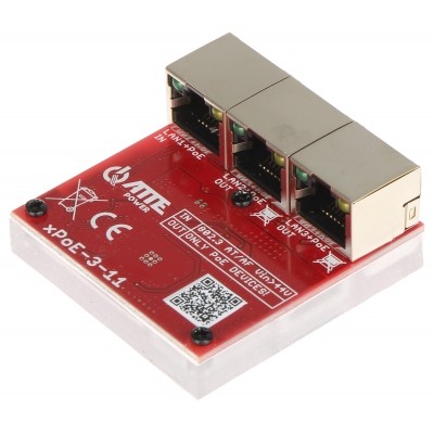 Switch PoE XPOE-3-11 3-PORTOWY ATTE